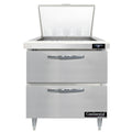 Continental D32N12M-D Refrigerated Counter, Mega Top Sandwich / Salad Unit