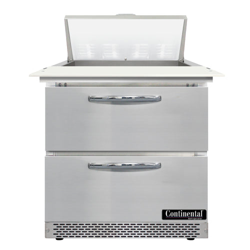 Continental D32N8C-FB-D Refrigerated Counter, Sandwich / Salad Unit