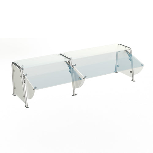 Duke Manufacturing TS462-74 Sneeze Guard, Stationary