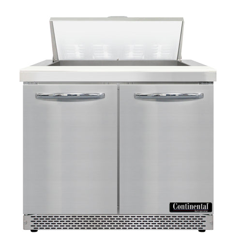 Continental D36N8-FB Refrigerated Counter, Sandwich / Salad Unit