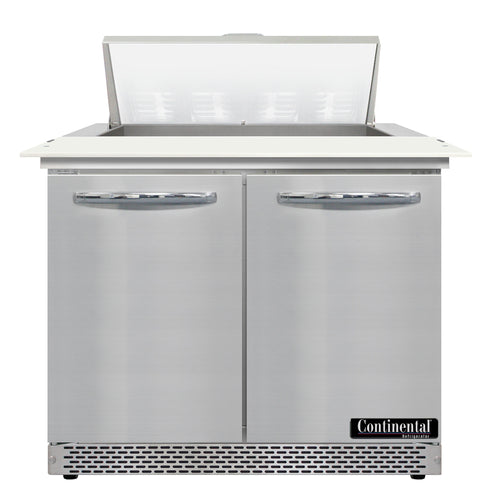 Continental D36N8C-FB Refrigerated Counter, Sandwich / Salad Unit