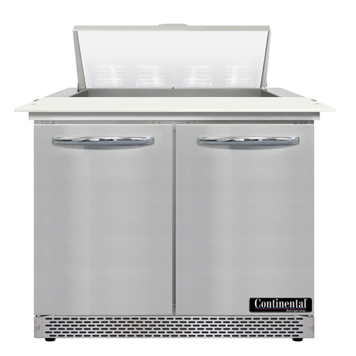 Continental D36N8C-FB Refrigerated Counter, Sandwich / Salad Unit