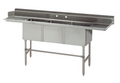 Advance Tabco DTC-3-83R-X Dishtable, with Potsinks