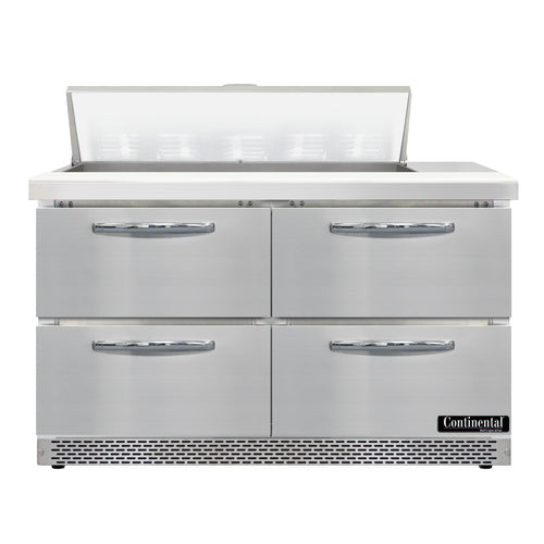 Continental D48N10-FB-D Refrigerated Counter, Sandwich / Salad Unit