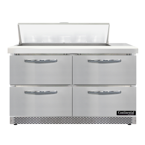 Continental D48N10-FB-D Refrigerated Counter, Sandwich / Salad Unit
