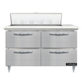 Continental D48N10C-D Refrigerated Counter, Sandwich / Salad Unit