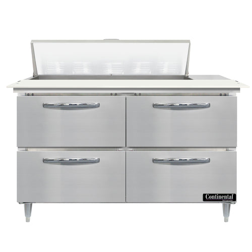 Continental D48N10C-D Refrigerated Counter, Sandwich / Salad Unit