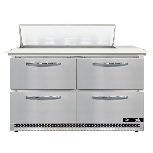 Continental D48N10C-FB-D Refrigerated Counter, Sandwich / Salad Unit