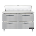 Continental D48N12-D Refrigerated Counter, Sandwich / Salad Unit