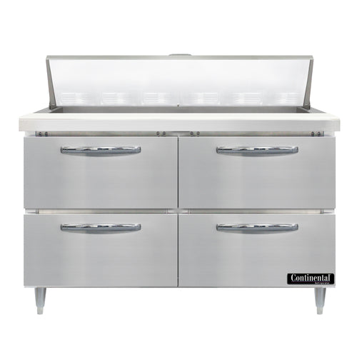 Continental D48N12-D Refrigerated Counter, Sandwich / Salad Unit