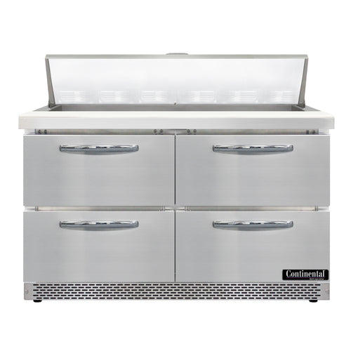 Continental D48N12-FB-D Refrigerated Counter, Sandwich / Salad Unit