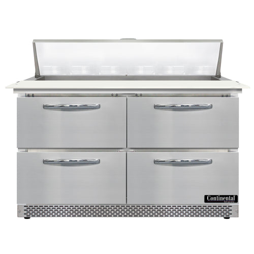 Continental D48N12C-FB-D Refrigerated Counter, Sandwich / Salad Unit