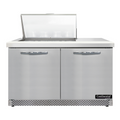 Continental D48N12M-FB Refrigerated Counter, Mega Top Sandwich / Salad Unit