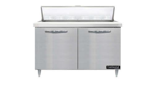 Continental D48N18M Refrigerated Counter, Mega Top Sandwich / Salad Unit