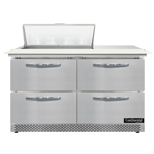 Continental D48N8C-FB-D Refrigerated Counter, Sandwich / Salad Unit