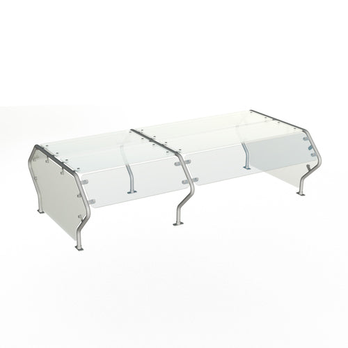 Duke Manufacturing TS482DS-74 Sneeze Guard, Stationary