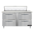 Continental D60N12-D Refrigerated Counter, Sandwich / Salad Unit