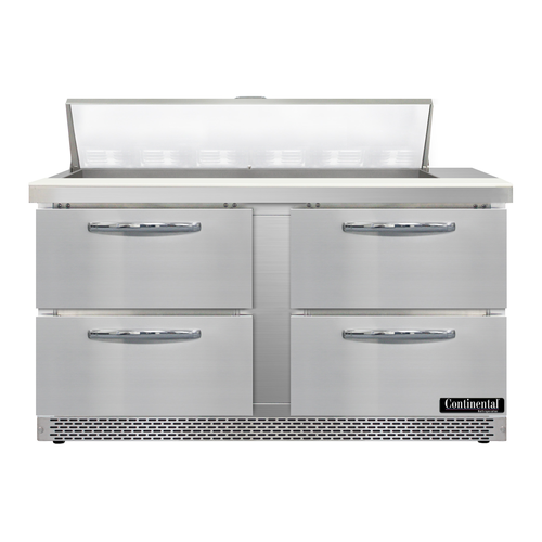 Continental D60N12-FB-D Refrigerated Counter, Sandwich / Salad Unit