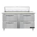 Continental D60N12C-D Refrigerated Counter, Sandwich / Salad Unit