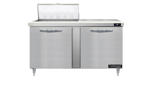 Continental D60N12M Refrigerated Counter, Mega Top Sandwich / Salad Unit