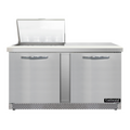 Continental D60N12M-FB Refrigerated Counter, Mega Top Sandwich / Salad Unit