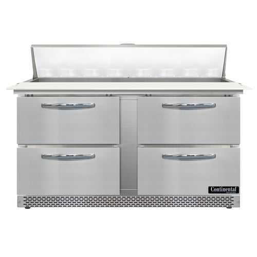Continental D60N16C-FB-D Refrigerated Counter, Sandwich / Salad Unit