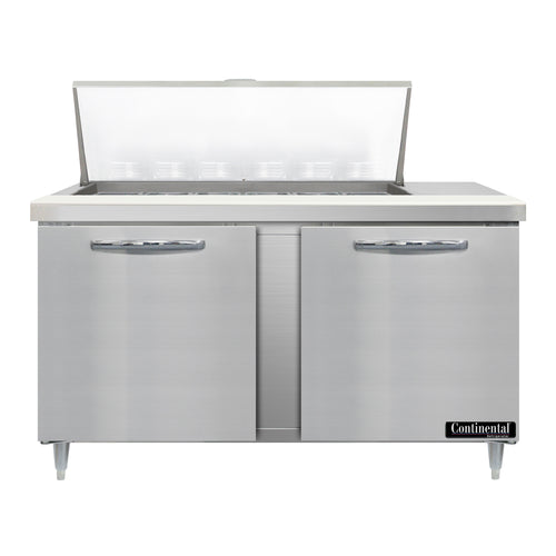 Continental D60N18M Refrigerated Counter, Mega Top Sandwich / Salad Unit