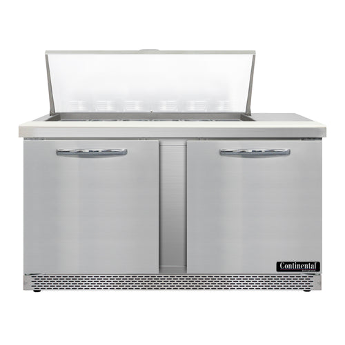 Continental D60N18M-FB Refrigerated Counter, Mega Top Sandwich / Salad Unit