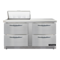 Continental D60N8-FB-D Refrigerated Counter, Sandwich / Salad Unit