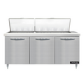 Continental D72N27M Refrigerated Counter, Mega Top Sandwich / Salad Unit