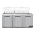 Continental D72N27M-FB Refrigerated Counter, Mega Top Sandwich / Salad Unit