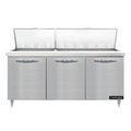 Continental D72N30M Refrigerated Counter, Mega Top Sandwich / Salad Unit