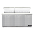 Continental D72N30M-FB Refrigerated Counter, Mega Top Sandwich / Salad Unit