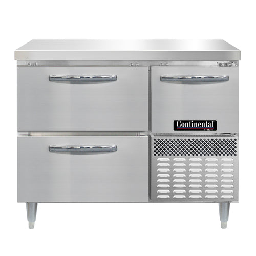Continental DFA43NSS-D Freezer Counter, Work Top