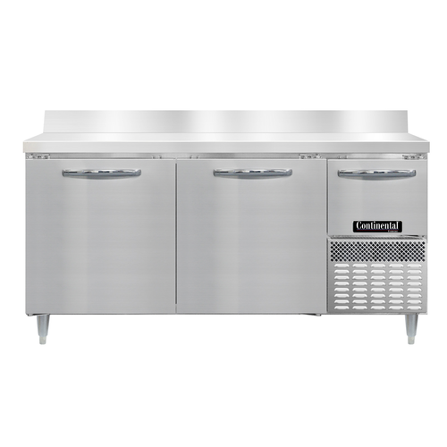 Continental DFA68NSSBS Freezer Counter, Work Top