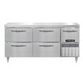Continental DFA68NSS-D Freezer Counter, Work Top
