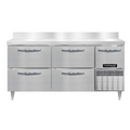 Continental DRA68NSSBS-D Refrigerated Counter, Work Top