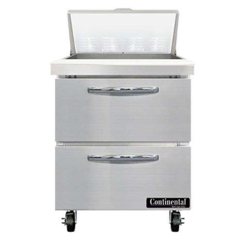 Continental SW27N8-D Refrigerated Counter, Sandwich / Salad Unit