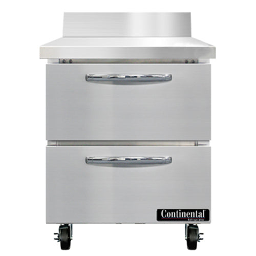 Continental SWF27NBS-D Freezer Counter, Work Top
