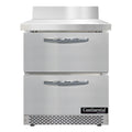 Continental SW27NBS-FB-D Refrigerated Counter, Work Top