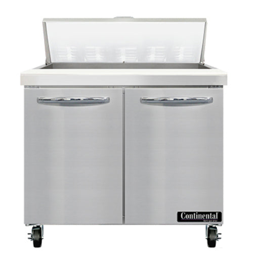 Continental SW36N10 Refrigerated Counter, Sandwich / Salad Unit