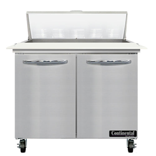 Continental SW36N10C Refrigerated Counter, Sandwich / Salad Unit