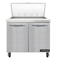 Continental SW36N15M Refrigerated Counter, Mega Top Sandwich / Salad Unit