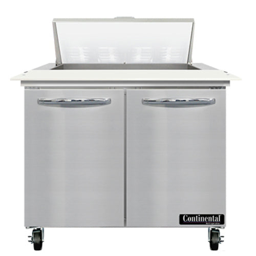 Continental SW36N8C Refrigerated Counter, Sandwich / Salad Unit