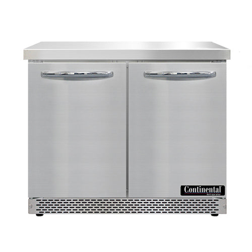 Continental SW36N-FB Refrigerated Counter, Work Top