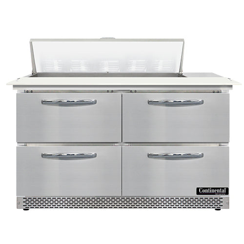 Continental SW48N10C-FB-D Refrigerated Counter, Sandwich / Salad Unit