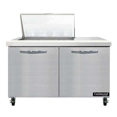 Continental SW48N12M Refrigerated Counter, Mega Top Sandwich / Salad Unit