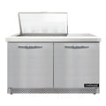 Continental SW48N12M-FB Refrigerated Counter, Mega Top Sandwich / Salad Unit