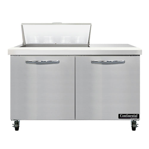 Continental SW48N8 Refrigerated Counter, Sandwich / Salad Unit