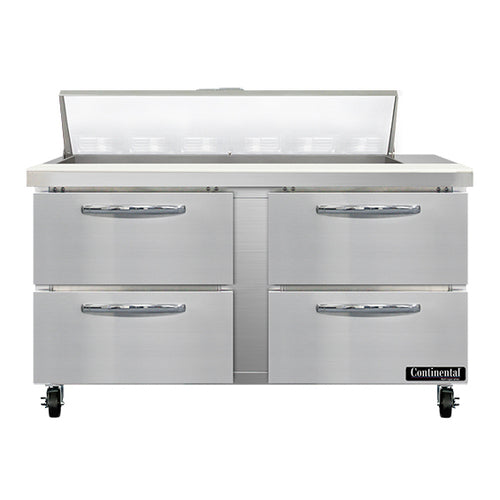 Continental SW60N12-D Refrigerated Counter, Sandwich / Salad Unit
